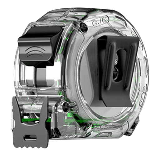 Gupcaqosjw Fluorescent Tape Measure, 5m/7.5m/10m, for Night Work, Double-Sided Luminous Measuring Tape, Fluorescent Steel Tape Measure with Passivated