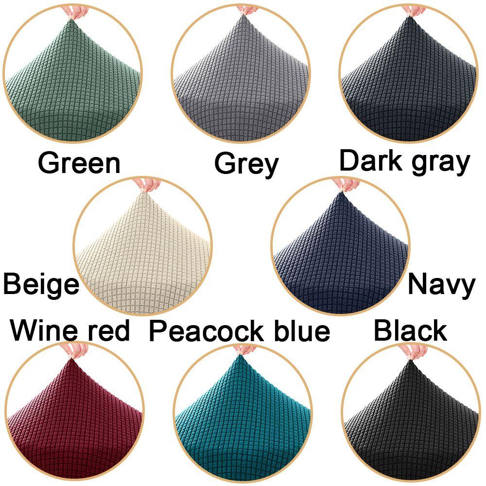 Утолщенный противообрастающий чехол для барного стула, эластичный круглый чехол для стула, чехол для сиденья