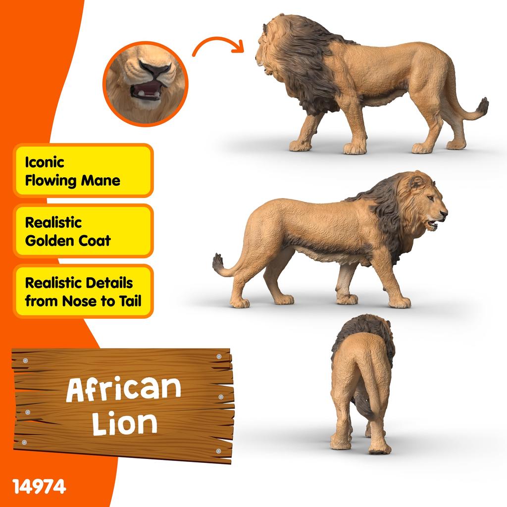 Schleich Животные Африканский Лев 14974