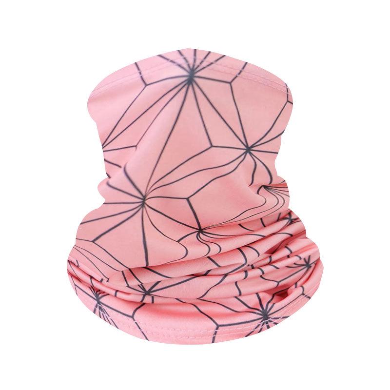 Summer Ice Silk Sunscreen Neck Gaiter: Breathable, Quick-Drying, Multifunctional Headscarf and Cycling Face Mask for Sun Protection