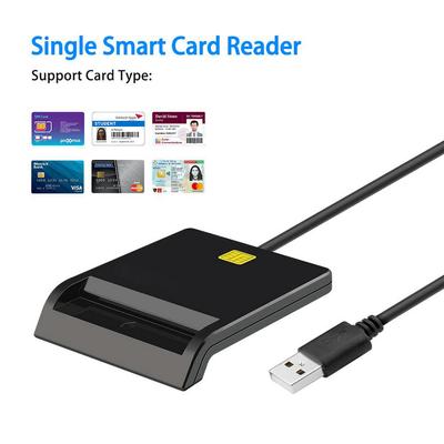 Smart USB-кардридер Налоговая декларация Идентификатор банковской карты SIM IC Идентификатор банкомата CAC Smart