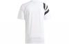 Adidas Soccer Jerseys Men's White Moderate Straight Fit