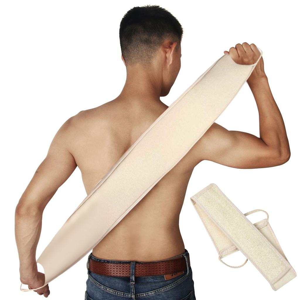 2-Pack Exfoliating Loofah Back And Bath Body Brush For Shower Bath Brush