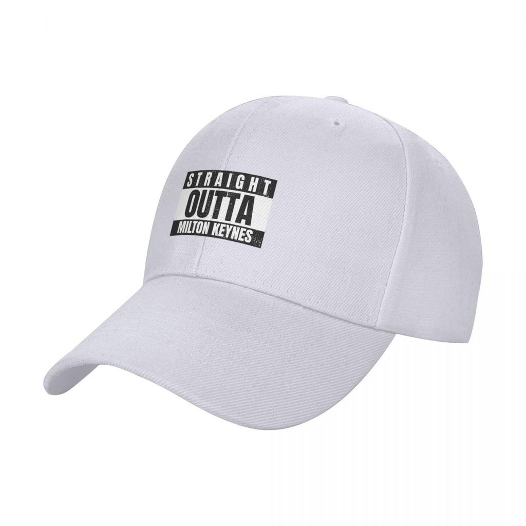 Straight Outta Milton Keynes Baseball Cap Vintage custom Hat Unique hats Designer Hat Womens Beach Outlet Unisexs