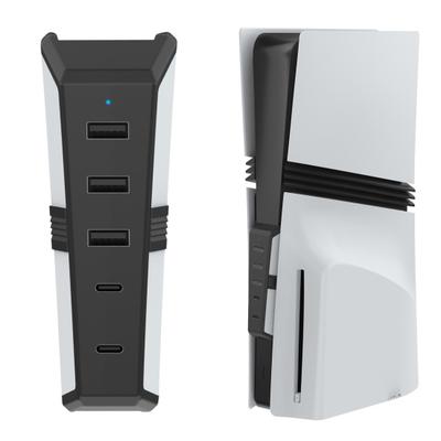 Адаптер-зарядное устройство с 5 портами, USB-хаб, быстрая передача данных, прост в использовании, универсальный, для игровых консолей, USB-удлинитель Type-C 3.1 для PS5 Pro
