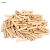 1 Pack Woodworking Round Fluted Wood Wooden Craft Dowel Pins (8 * 40mm )