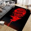 FC Bayern München2 Flannel Pattern Square Carpet,Area Rug,Carpet Rug for Living Room Bedroom Sofa Playroom Decor,Non-slip Floor Mat