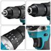 3 In 1 288V Brushless Electric Drill Screwdriver 20+3 Torque Variable Speed Cordless Hammer Impact Drill for Makita 18V Battery