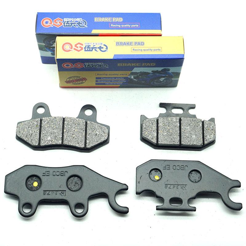 Motorcycle Front Rear Brake Pads for SUZUKI UH200 Burgman 200 2014- UH200A ABS 2014- UH200M0 UH 200