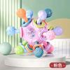 Baby Toys 0 12 Months Rotating Rattle Ball Grasping Activity Baby Development Toy Silicone Rattles Baby Sensory Toys for Babies