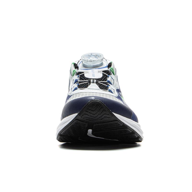 Li Ning Детские PU Универсальные Удобные Нескользящие Износостойкие Низкие Кроссовки для Бега Мужские кроссовки для бега Белый Синий Зеленый YKFV040-5