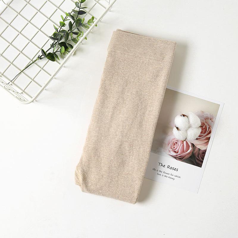 Женские леггинсы и колготки с высокой талией и бархатной подкладкой для высоких женщин на осень/зиму