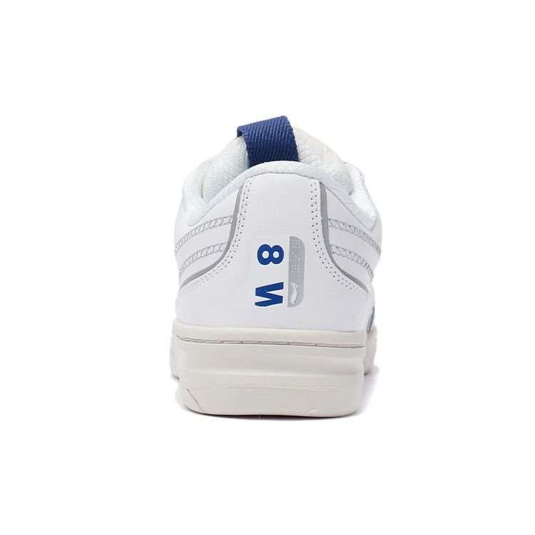Баскетбольные кроссовки Li Ning 937 Deluxe SP Low из свиной замши с амортизацией, нескользящие, износостойкие, с отскоком, низкие, женские, белые AGBR096-1