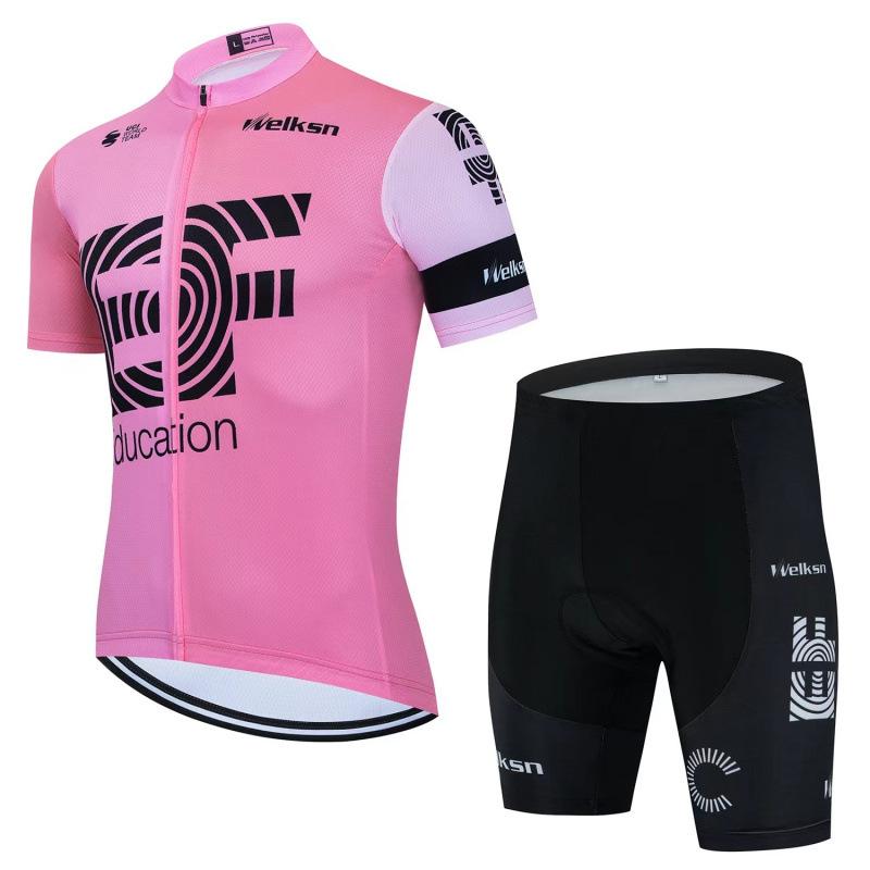 Summer Professional Team Edition Short Sleeve Set Bicycle Highway Mountain Sportswear Quick Drying Breathable Cycling Equipment