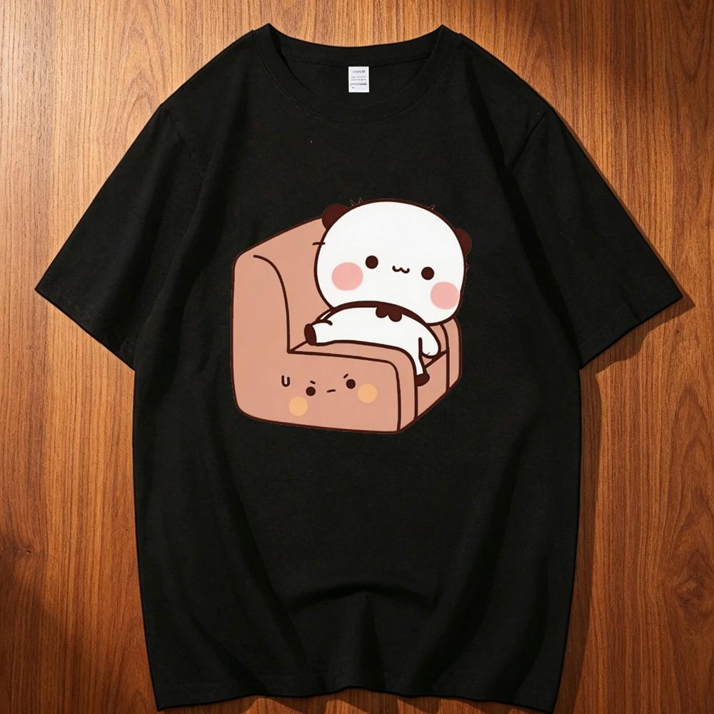 Bubu Dudu cotton tshirt men Graphic Colorful Comfortable Pop Culture shirt women University hip hop Comfortable korean clothes