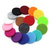 100pcs Colorful Round Aromatherapy Felt Pads Trendy Aromatherapy Replacement Pads