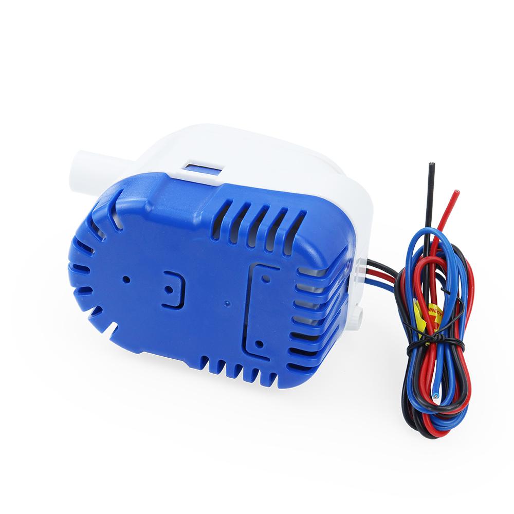 12V Автоматический Морской Водяной Насос Малый Трюмный Насос 24V Дренаж Яхты Быстрый Катер DC Погружной Насос Трюмный 750GPH 1100GPH