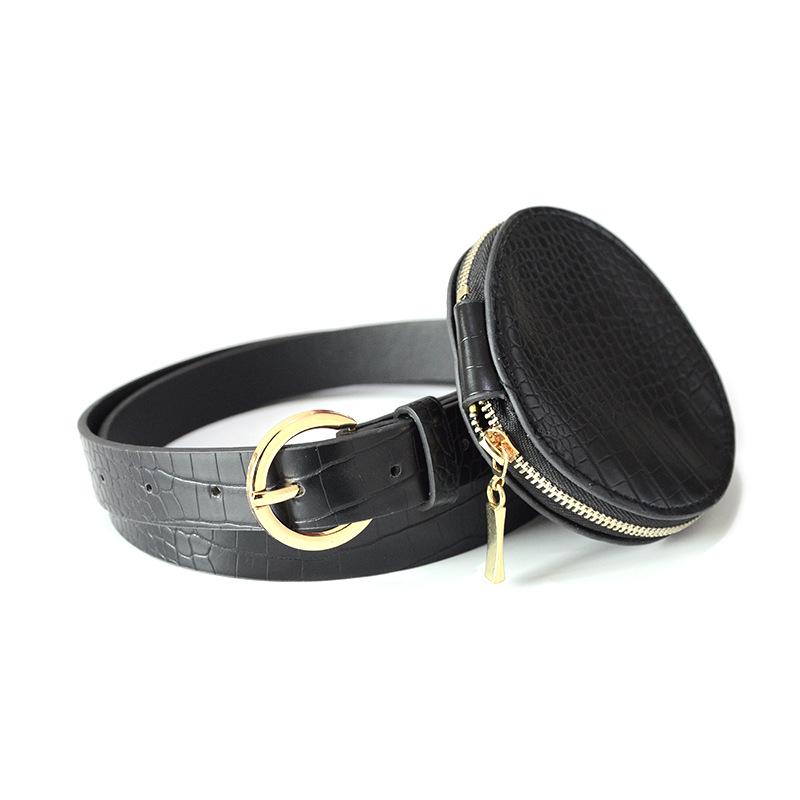 Women's Retro Faux Leather Belt with Rivet Pin Buckle - Versatile Wide Waistband Accessory