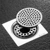Stainless Steel Floor Drain Mesh Cover Shower Strainer Drain Hair Catcher Filter Mesh Round Bathroom Floor Drain Stopper