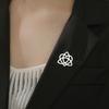 Dawapara Vintage Triquetra Brooch Ladies Pin Heart Trinity Knot Irish Protection Talisman Stainless Steel Accessories