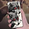 Чехол для телефона Волк Лев Кот для Samsung Galaxy A57 A56 A37 A55 A36 5G A26 A54 A52 A35 A34 A25 A17 A16 A15 A07 A06 Мягкий чехол