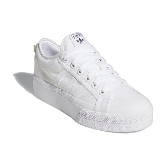 adidas Женские кроссовки Nizza Platform Triple White FV5322