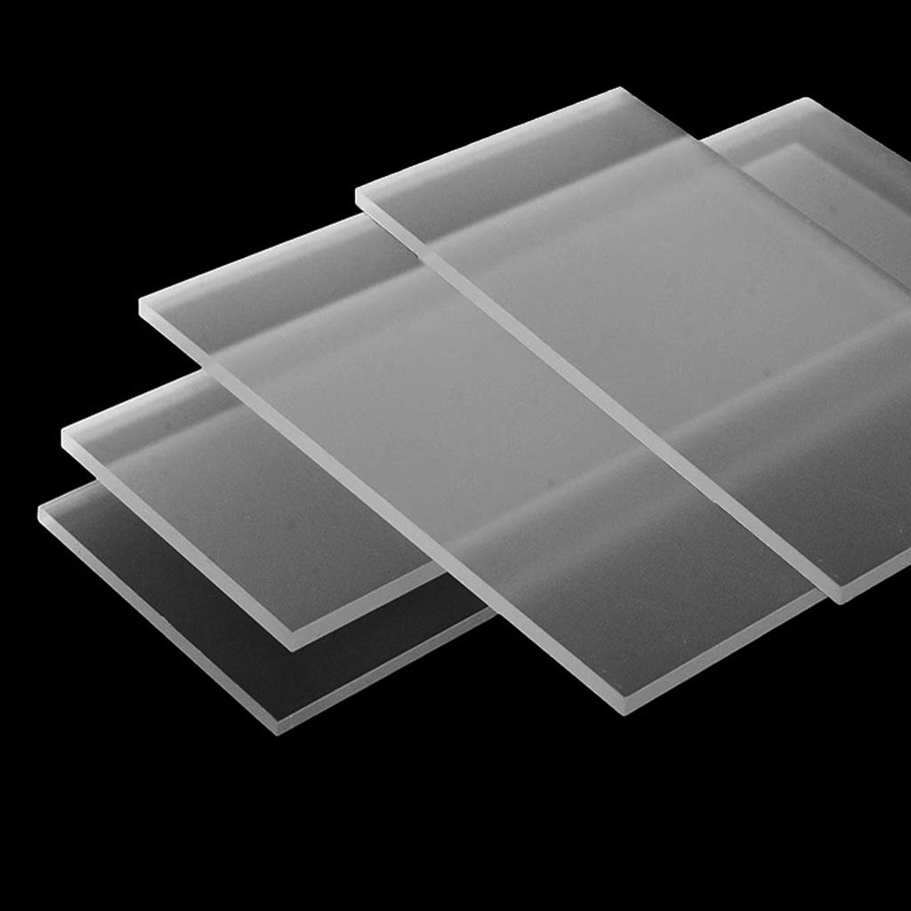 1 шт. 100x100 мм Двусторонняя матовая акриловая пластина Лист Для DIY фоторамок Световая коробка