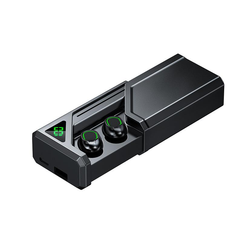 Новая Bluetooth-гарнитура с выдвижным ящиком и цифровым дисплеем, TWS Sports Bluetooth-гарнитура с длительным сроком службы