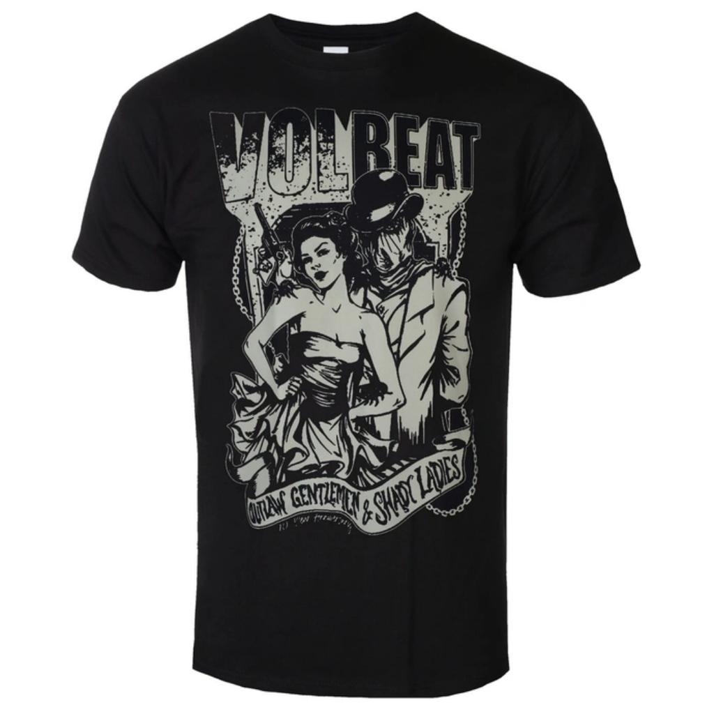 Volbeat Boogie Goat Artistic Pattern Rockabilly Metal Band TShirt Casual Street Style Cotton TShirt For Unisex And Unisex