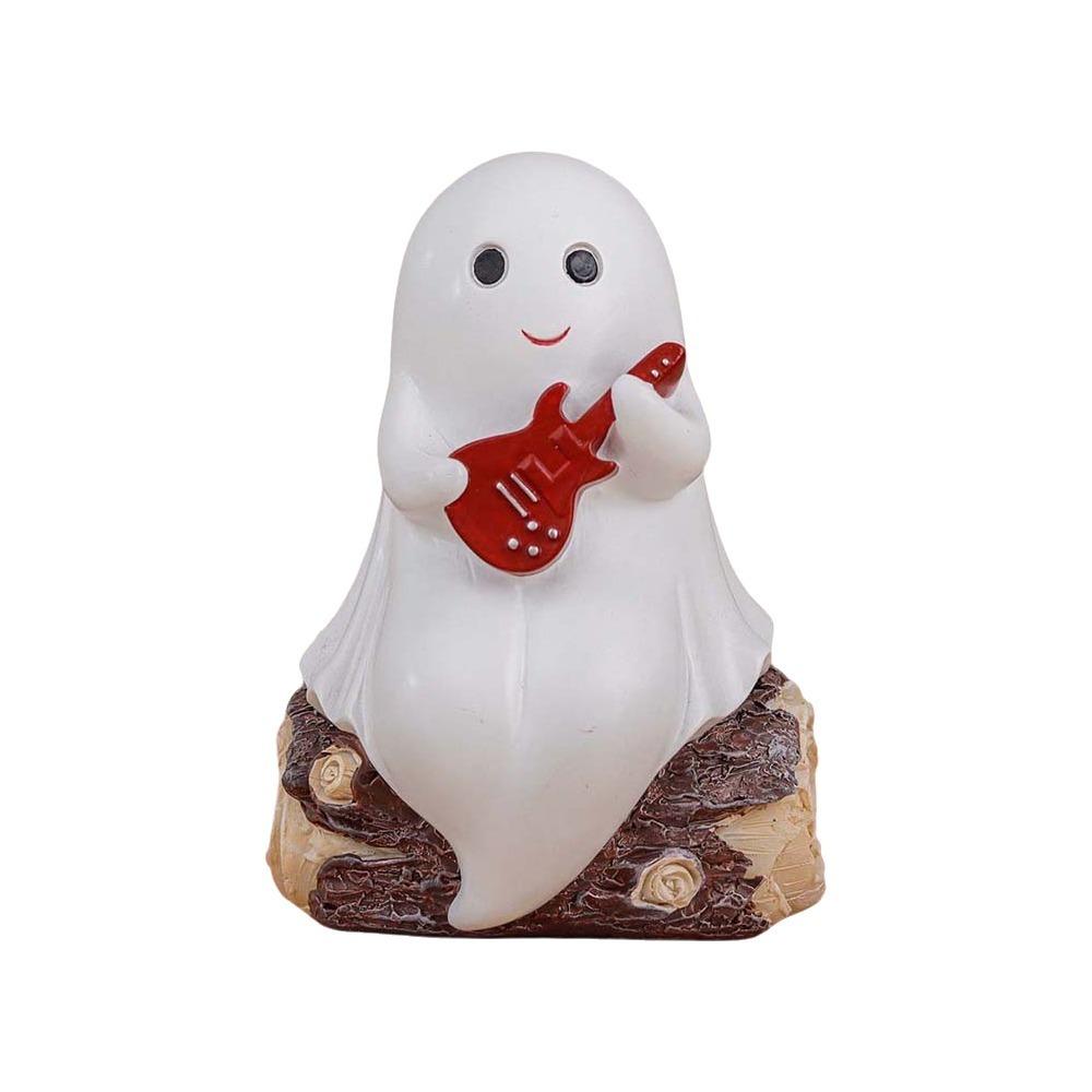 Glowing Ghost Nightlight LED Spooky Lamp Table Light Halloween Ornament Bedroom