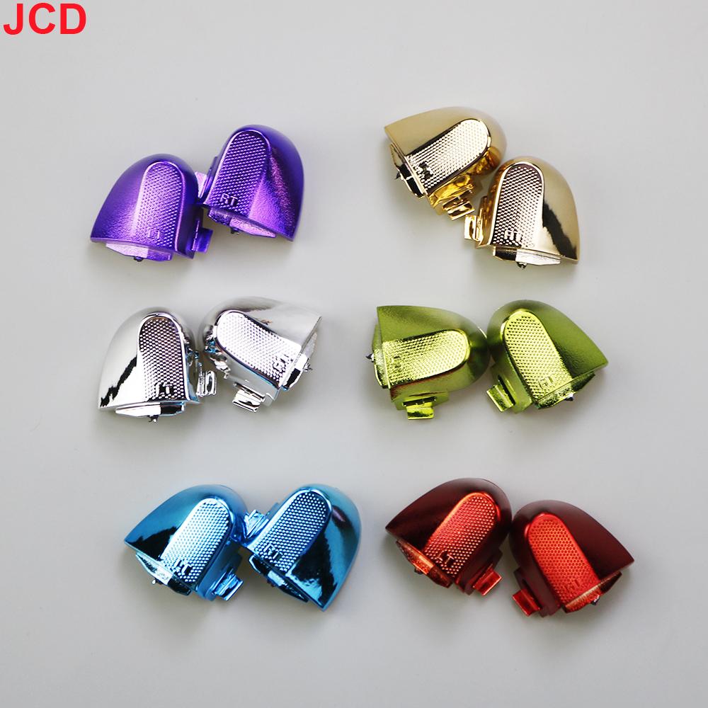JCD1set For Xbox Series X S XSX XSS Controller Electroplated RB LB Bumper RT LT Trigger Button Middle Bar Holder Repair Parts