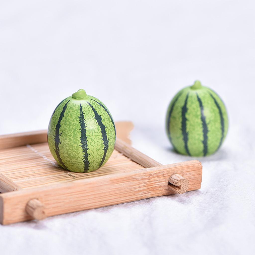 Миниатюрные фигурки, имитация личи, клубники, фруктов, микроландшафтные украшения для украшения дома, аксессуары для декора стола