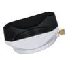 43mm Square Metal Lens Hood Aluminum Alloy ABS Digital Camera Square Lens Hood Shade for 25mm Or Above Focal Length