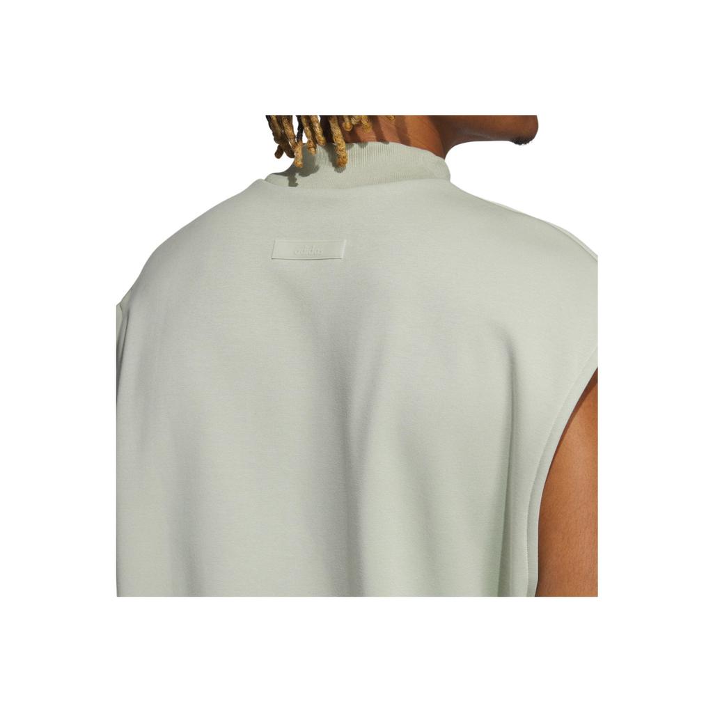 Adidas Баскетбольная толстовка Originals Trefoil Chapter 02 Vintage без рукавов унисекс-топы Halo-Green IA3415