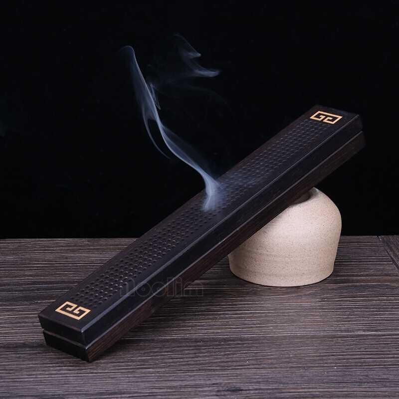 3 типа деревянный держатель для ароматических палочек, полая курильница ручной работы, традиционная китайская деревянная коробка для курильницы