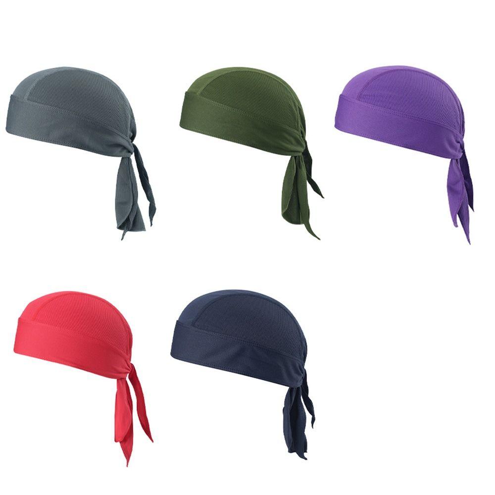 Мужская и женская дорожная велосипедная быстросохнущая пиратская шапка для езды на велосипеде, спортивная велосипедная шапка, кепка для бега, бандана