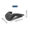 Car Rear Seat Rail Guide Cover Replacement For Honda HRV 2025-2025 ZR-V 2025-2025  82504-3W0 Black Rear Seat Decorative Cover
