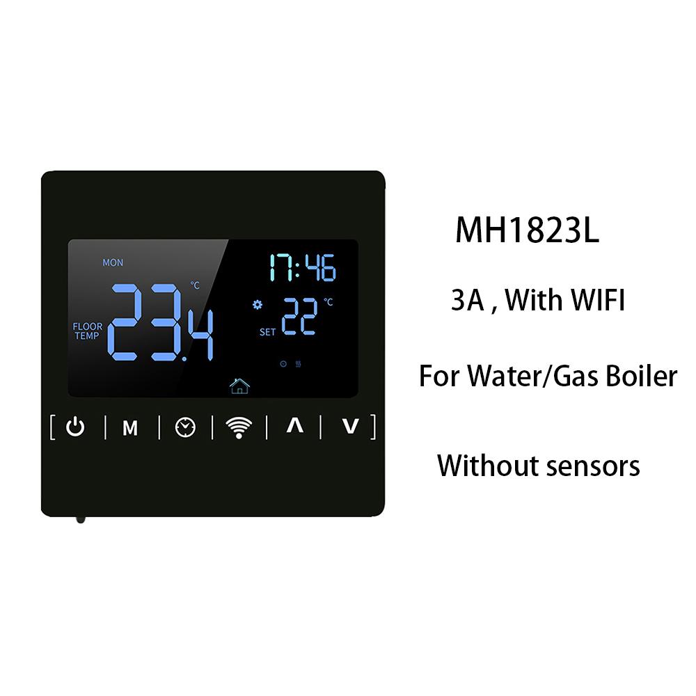 WiFi Термостат для водяного/электрического подогрева пола Контроллер температуры газового котла Tuya Smart Управление Alexa Google Home Программируемый