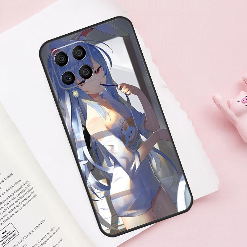 Б/у Чехол Pekora Hololive Аниме Для Samsung Galaxy M15 M55 M31 M51 M21 M11 M20 M13 M33 M53 M52 M32 M12 M34 M54 M14