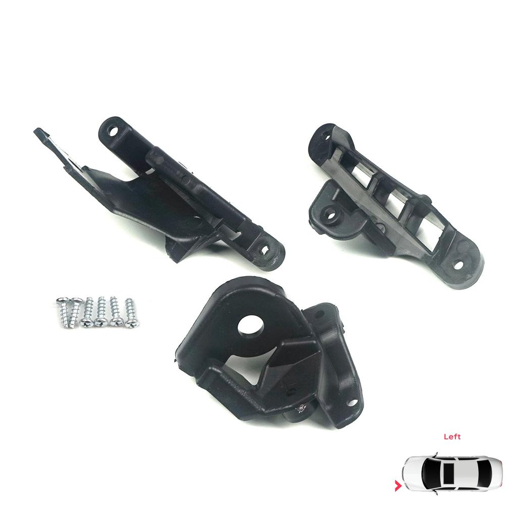 EHL512 Headlight Holder Mount Repair Bracket Tab Set Left Side for Peugeot 308 MK1 HB SW CC RCZ 408 T7 6212E3