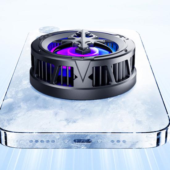 Удобный вентилятор охлаждения телефона Увеличенная площадь охлаждения Компактное быстрое охлаждение