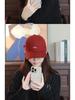 2025 Purple Little Fox Embroidery Baseball Cap – Cute, Casual, Versatile, Face-Slimming for Everyday Wear