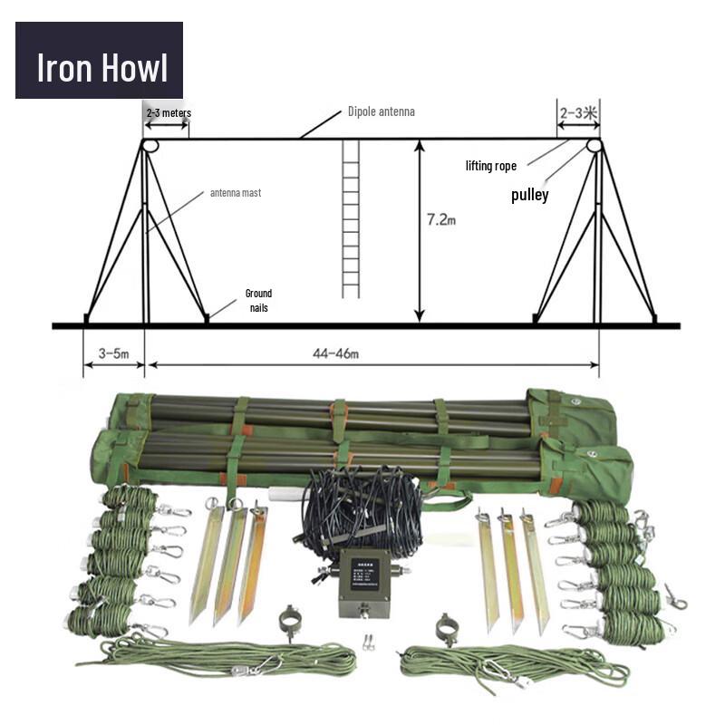 Tie Xiao 44M Shortwave Dipole Antenna