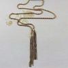 Женская бюжетерия кулон кисточка на длинном шнурке