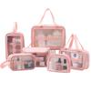 Lynlyulinger Makeup Cosmetic Hot Spring Sauna Bag Pouch PVC Clear Storage Large Various Gift Bag, Bag, Bag, - Set, Bag, Waterproof, Capacity, Sizes,