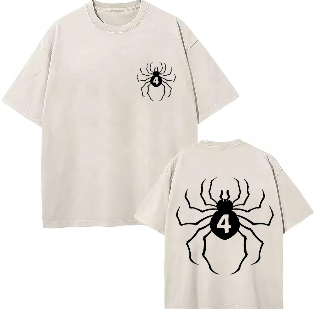 Anime Hunter X Hunter Vintage Washed T Shirt Spider Phantom Troupe Hisoka Chrollo T Shirts Men Women Cotton Oversized Tshirts