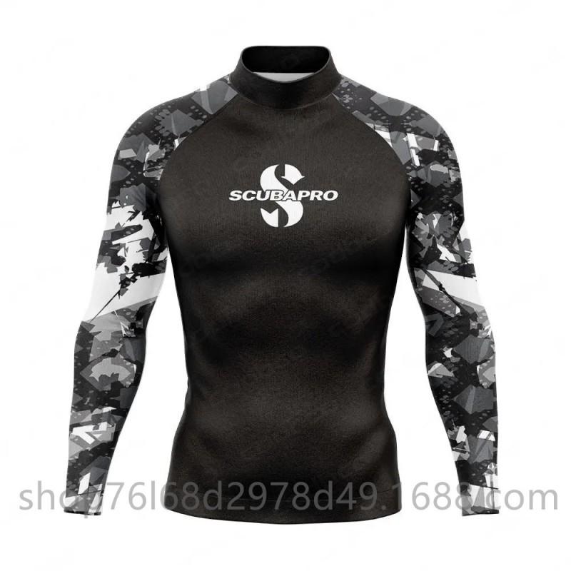 SCUBA Серфинг Одежда Для улицы Защита от солнца Снорклинг Купальные костюмы Сплит-топ с длинным рукавом Быстросохнущий Гидрокостюм Поддержка