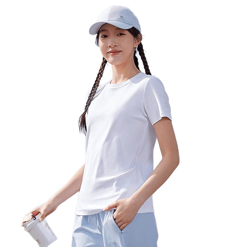 CAMEL Women's Ice Feel Anti-bacterial Breathable Short Sleeve T-Shirt