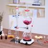 Essential Oil Distillation Kit, 2000ml Distillation Apparatus, 3.3 Boro Lab Glassware Distillation Kit with 1000W Heating Plate and 24, 40 Joint, 28