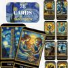 10.3*6cm Van Gogh Tarot Deck 78 Tarot Cards Illustration Divination Wisdom Oracle Cards